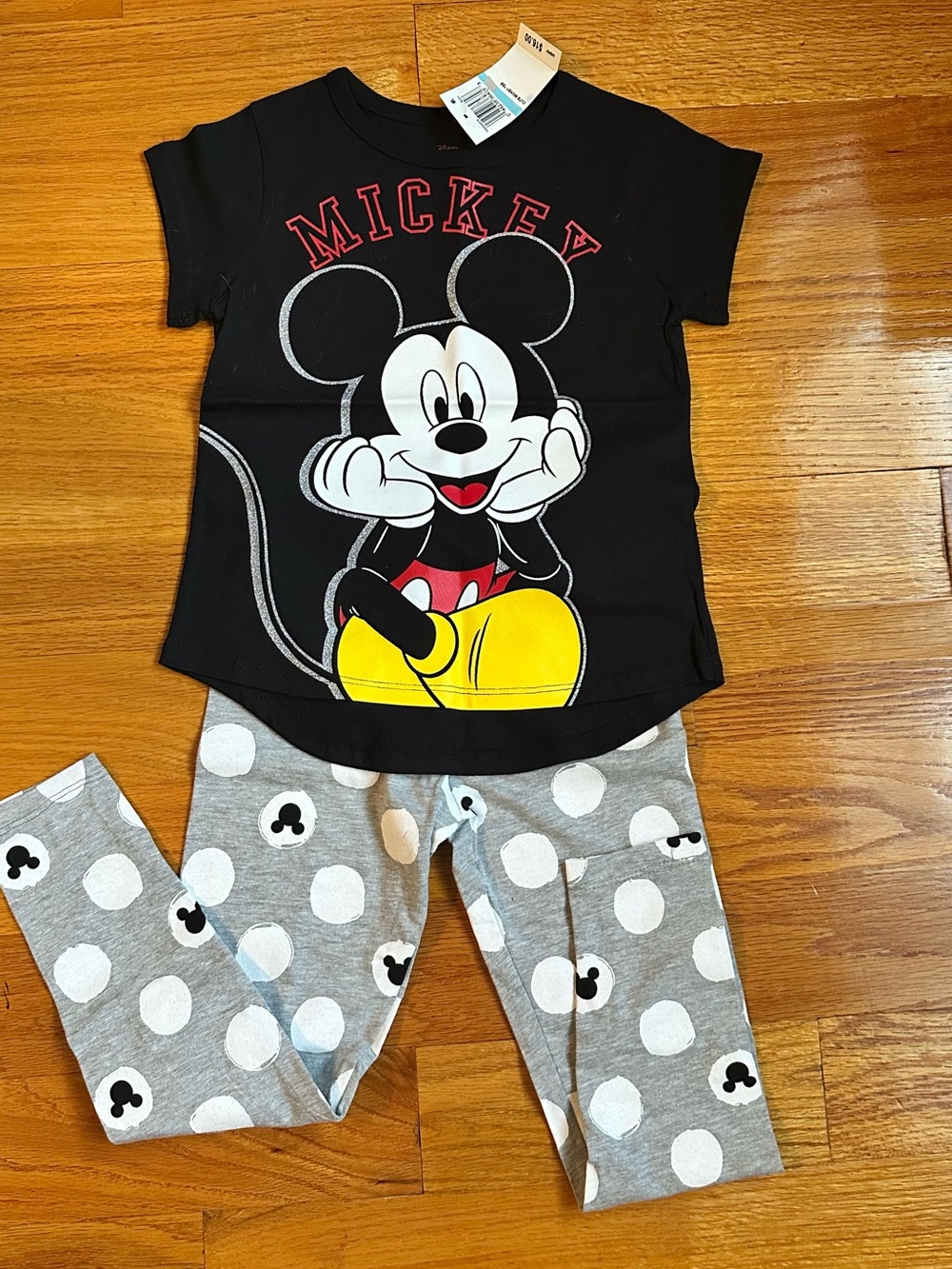 Disney Mickey Mouse Black & Gray set